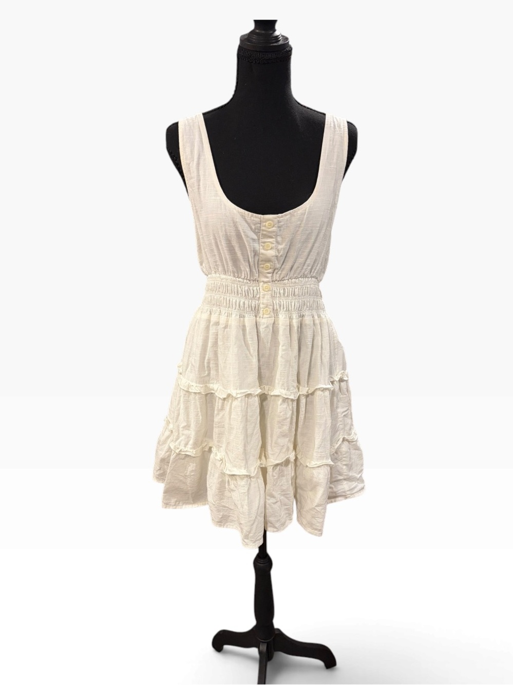 Urban Outfitters Ivory Summer Dress